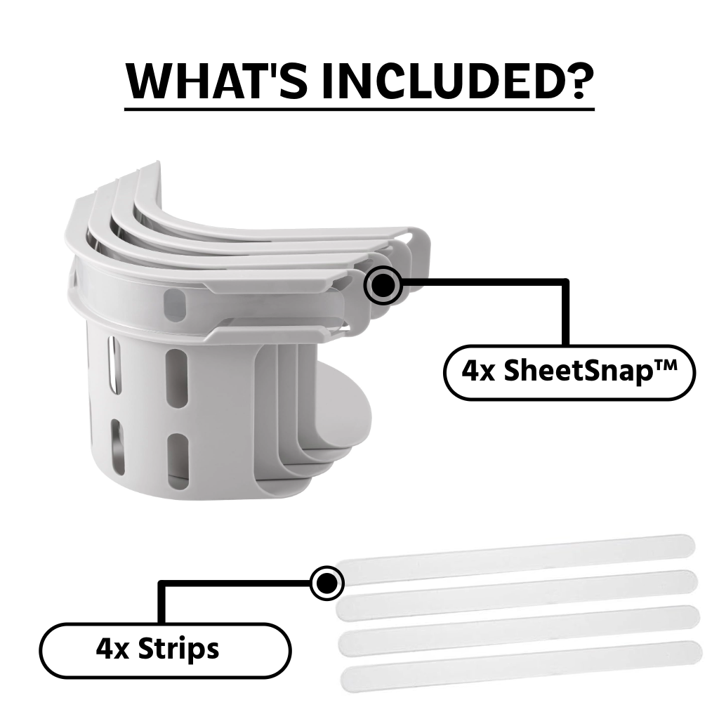 SheetSnap Sheet Organizer Kit